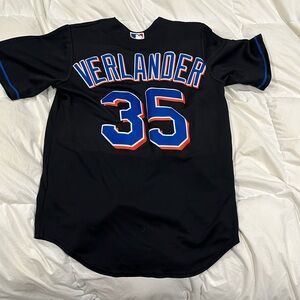 Justin Verlander - Vintage Mets Black Jersey